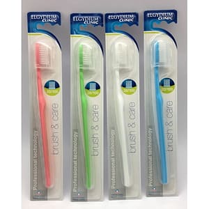 Elgydium Clinic Toothbrush Brush & Care 20/100 Μαλακή προς Μετρία Οδοντόβουρτσα