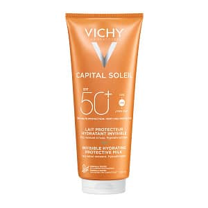 Vichy| Ideal Soleil Hydrating Milk Bonus Pack| Αντηλιακό Γαλάκτωμα  για Πρόσωπο & Σώμα SPF 50+| 300 ml