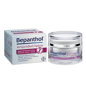 Bepanthol Αντιρυτιδική Κρέμα για Πρόσωπο-Μάτια-Λαιμό 50ml