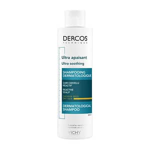 Vichy Dercos Ultra Soothing, Καταπραϋντικό Σαμπουάν για το Ευαίσθητο Τριχωτό για Ξηρά Μαλλιά 200 ml