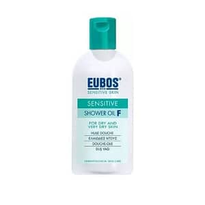 Eubos Sensitive Shower Oil F | Ελαιώδες Ντους Καθαρισμού Σώματος για Ξηρό/ Πολύ Ξηρό Δέρμα |200ml
