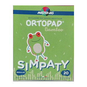 Ortopad Simpaty Regular | Αυτοκόλλητα Οφθαλμικά Επιθέματα για Παιδια 8,5 x 5,9 cm | 20 τμχ