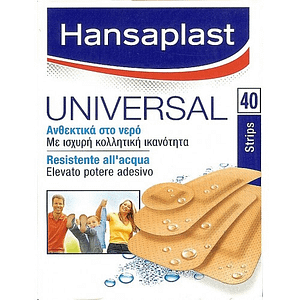 Hansaplast Universal Επιθέματα Ανθεκτικά στο Νερό, 40τεμ