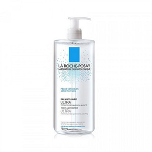 La Roche Posay Micellar Water for Sensitive Skin Απαλό Ντεμακιγιαζ σε Υγρό Διαλύματος (Bonus Pack 33% Δωρεάν Προιόν), 750ml