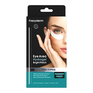 Frezyderm Eye Area Hydrogel Bright Patch Μάσκα/Επιθέματα Ματιών για τους Μαύρους Κύκλους 8τμχ