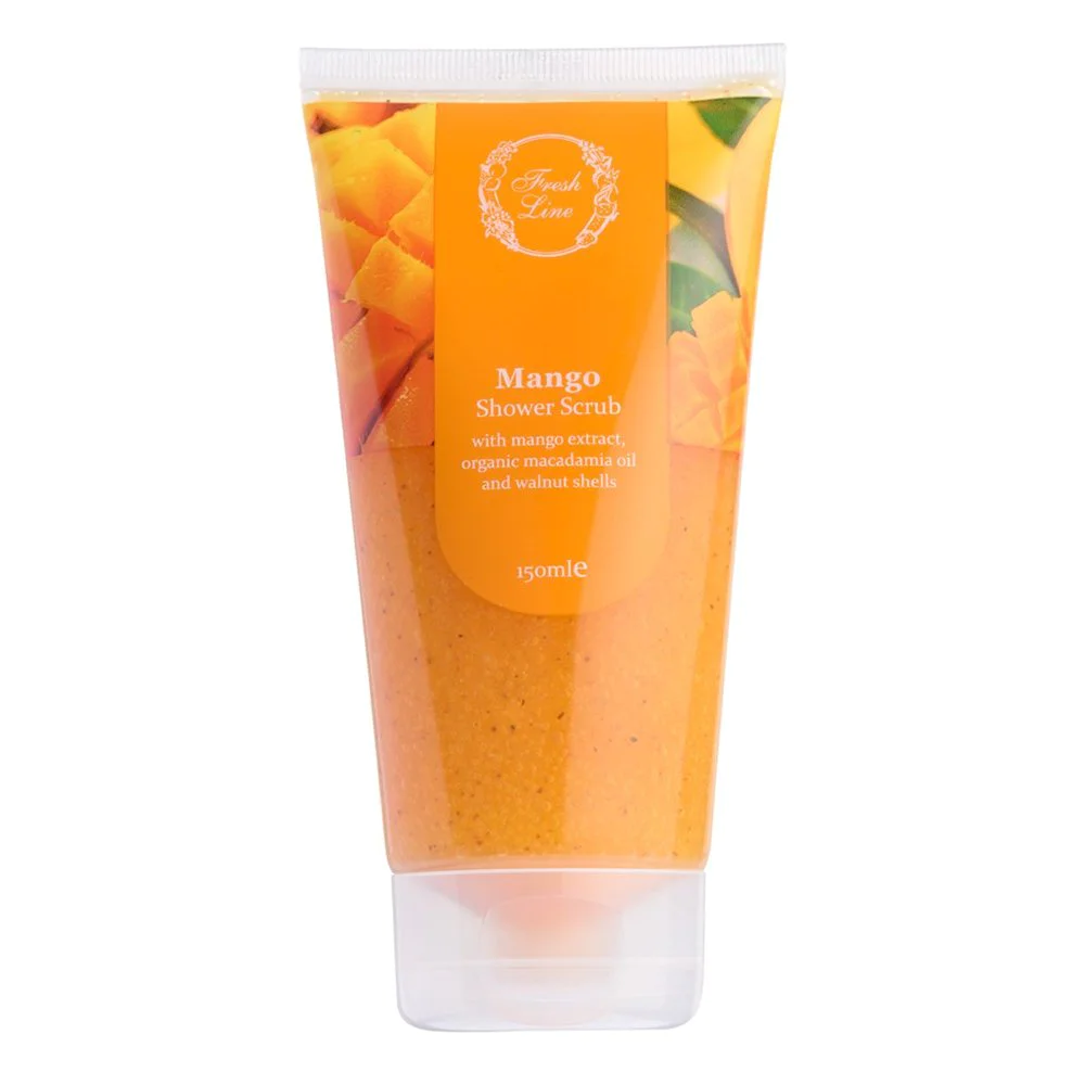 Fresh Line Mango Shower Scrub Απολέπιση Σώματος, 150ml
