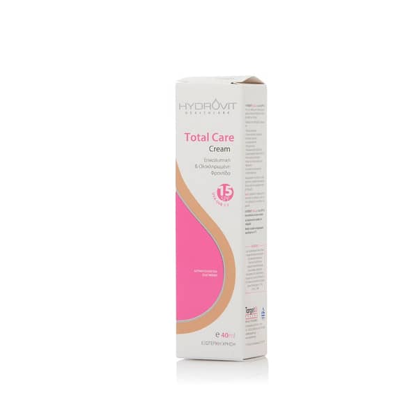 Hydrovit | Total Care Cream | Ενυδατική Κρέμα που Καλύπτει τις Ατέλειες | 40ml