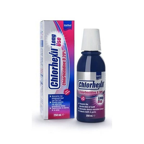 Intermed | Chlorhexil 0.20% Mouthwash | Στοματικό Διάλυμα για Αντιμικροβιακή Προστασία |250ml