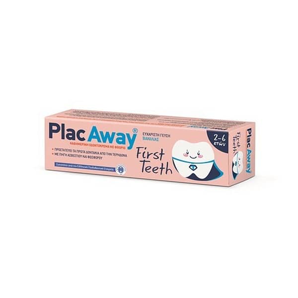 Plac Away First Teeth | Οδοντόκρεμα για Παιδιά 2-6 ετών | 50ml