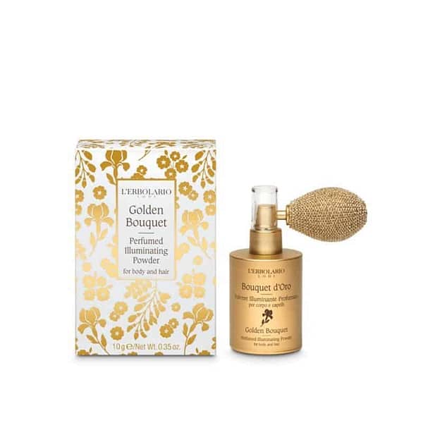 L'Erbolario Bouquet d’Oro, Perfumed Illuminating Powder, Αρωματική Πούδρα Λάμψης 10g