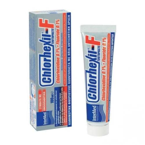 Intermed Chlorhexil-F Toothpaste Οδοντόκρεμα 100 ml