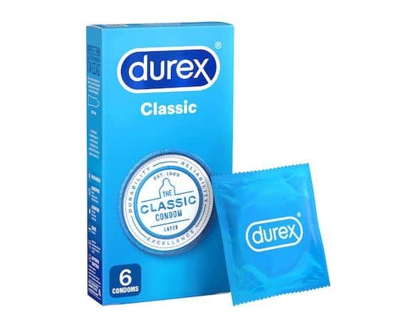 Durex | CLASSIC | 6 Προφυλακτικά