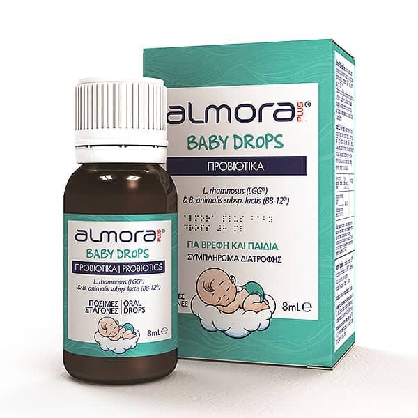 Almora Plus Baby Drops για Βρέφη και Παιδιά 8ml