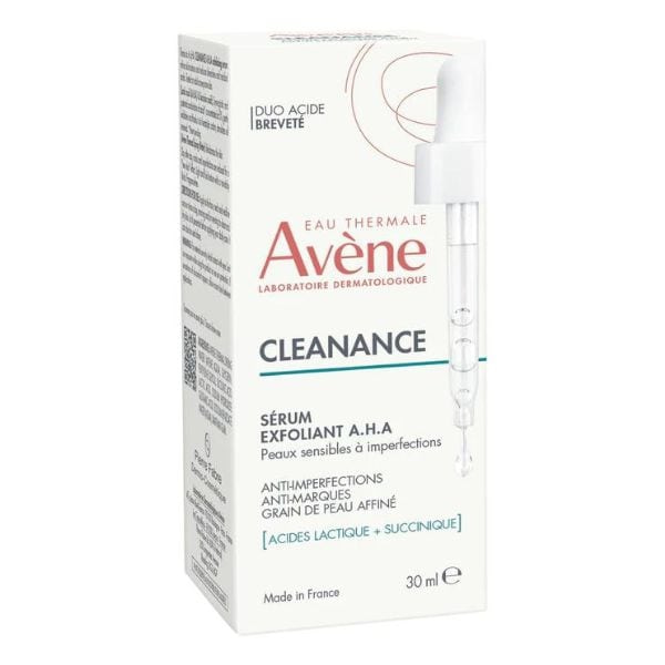 Avene Cleanance A.H.A Exfoliating Serum Ορός Απολέπισης, 30ml